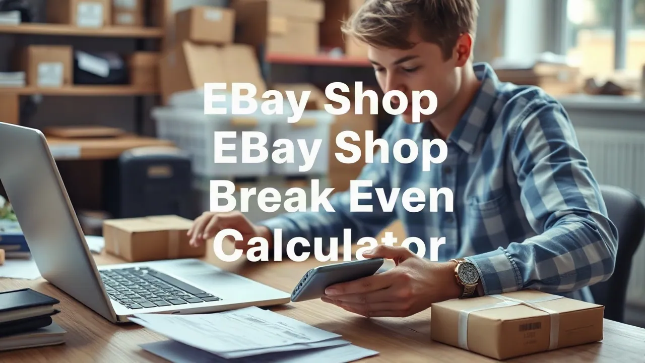 eBay Shop break-even calculator