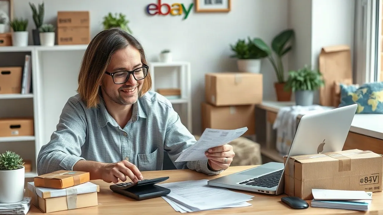 eBay international fees in the UK