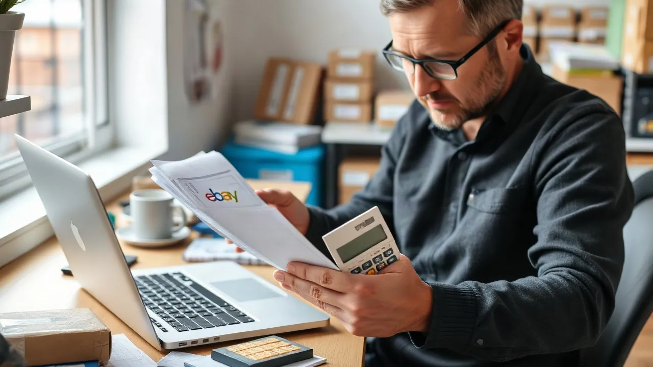 eBay fees for trading cards in the UK