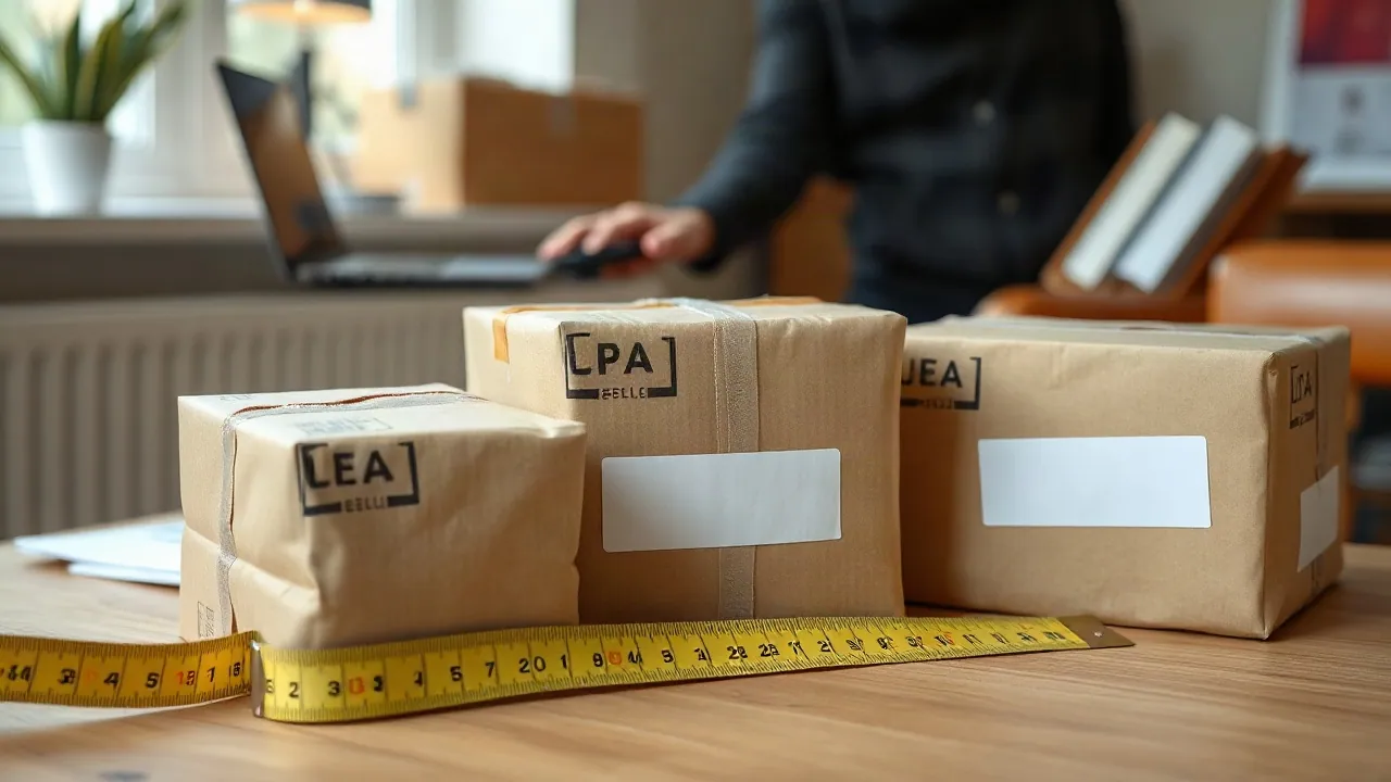eBay Simple Delivery parcel sizes
