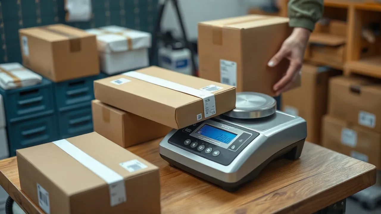 How to weigh eBay parcels