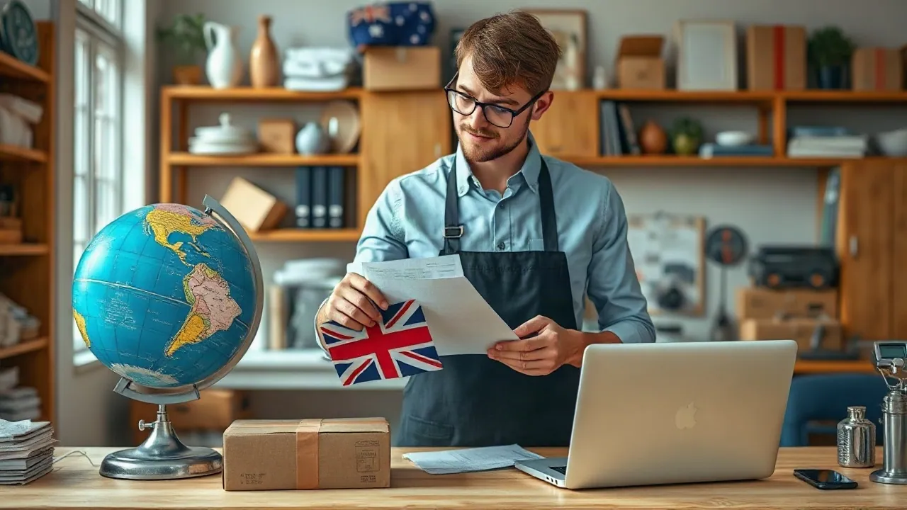 Selling on eBay from the UK to Australia