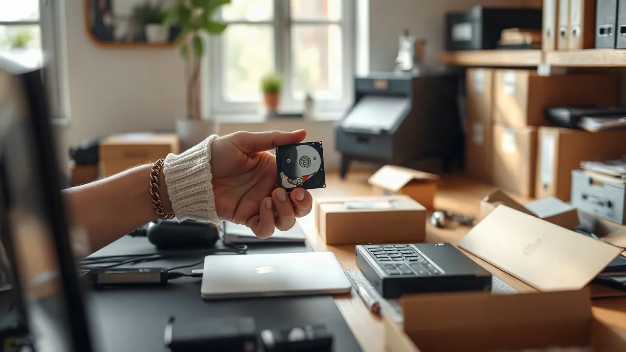 How to sell a hard drive on eBay UK