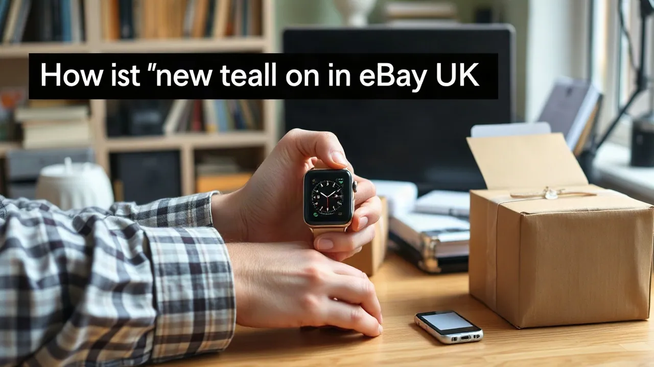 How to sell an Apple Watch on eBay UK
