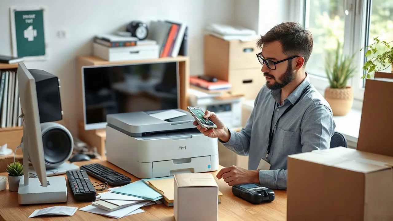 How to sell a printer on eBay UK
