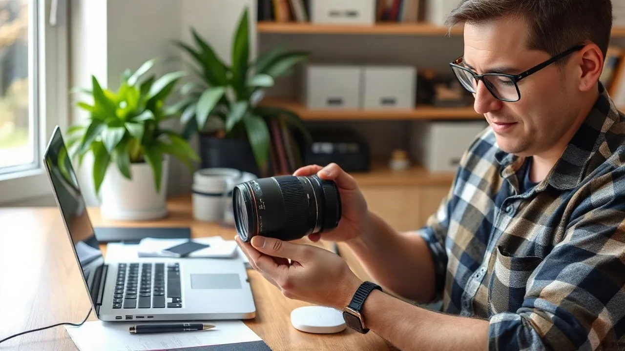 How to sell a camera lens on eBay UK