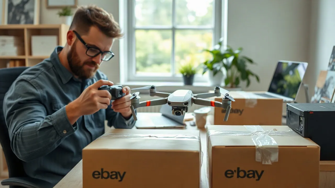How to sell a drone on eBay UK