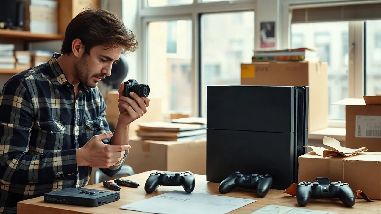 How to sell a PS4 on eBay UK