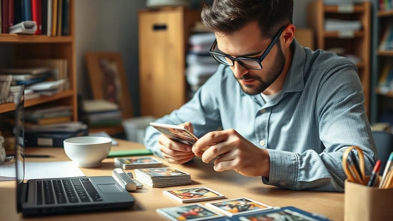 How to sell football cards on eBay UK