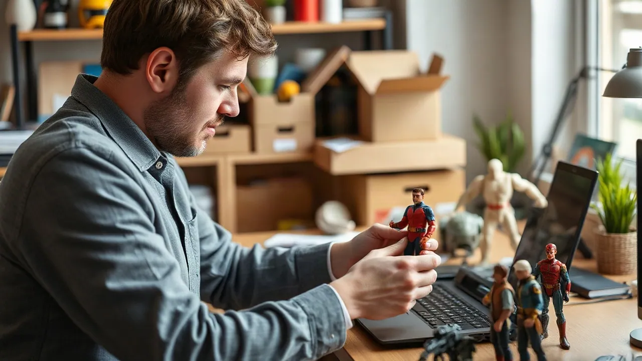 How to sell action figures on eBay UK