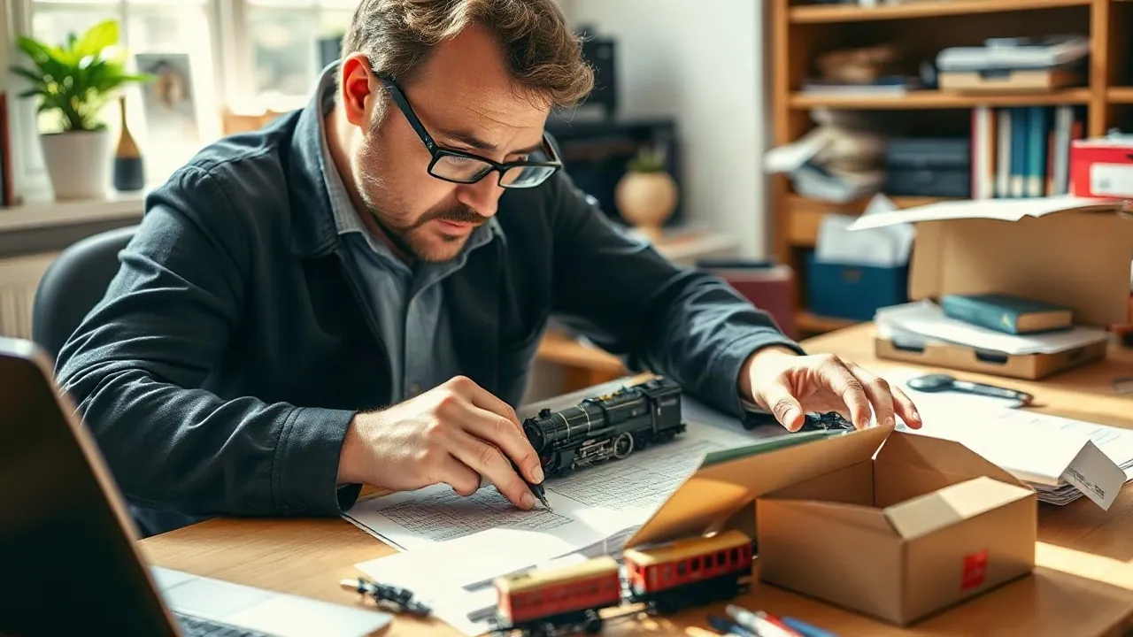 How to sell model trains on eBay UK