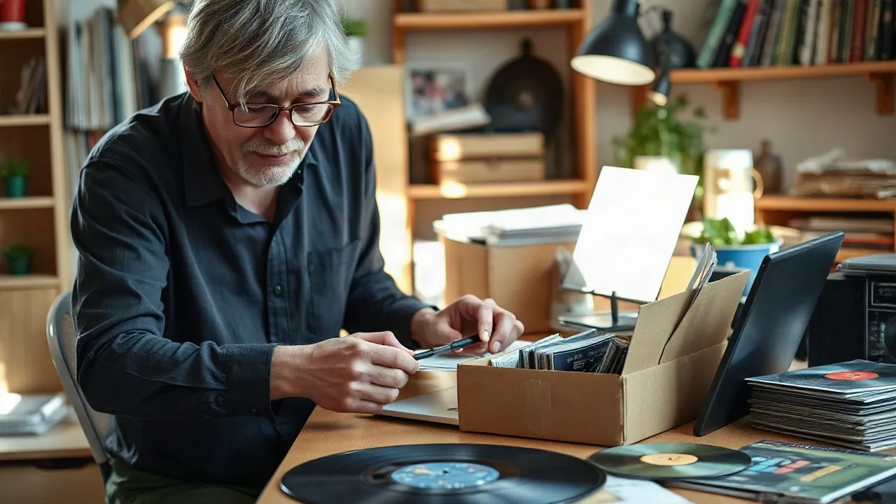 How to sell vinyl records on eBay UK
