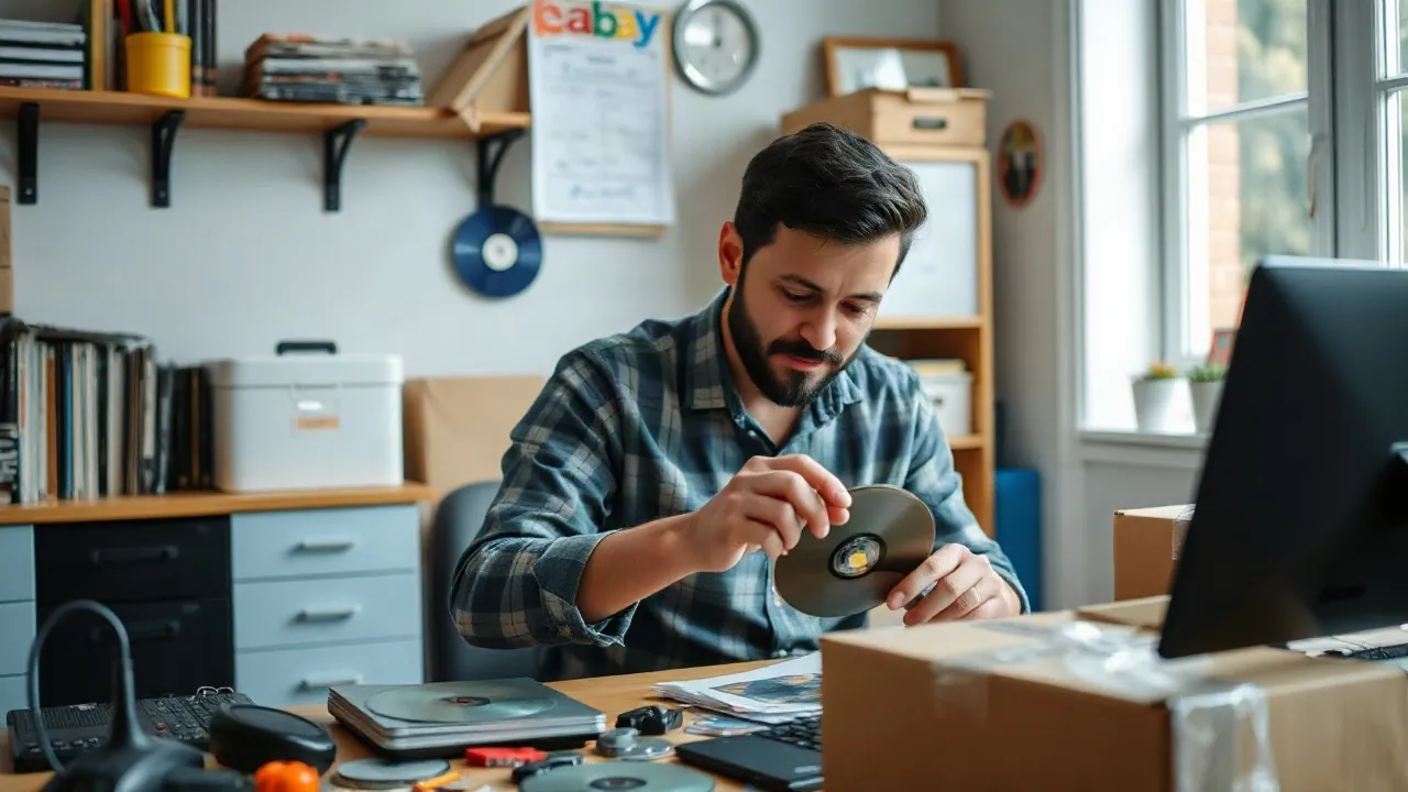 How to sell CDs on eBay UK