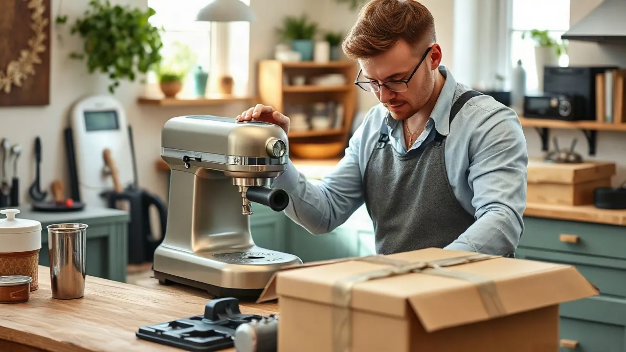 How to sell coffee machines on eBay UK