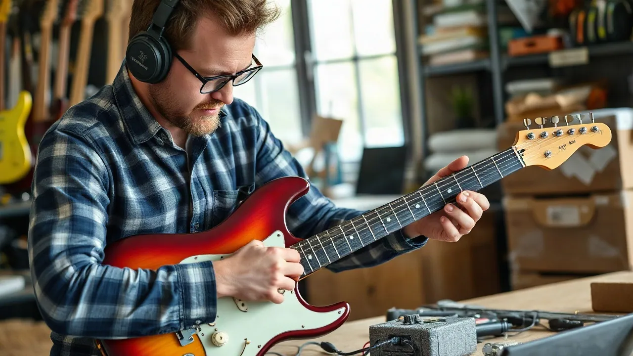 How to sell electric guitars on eBay UK