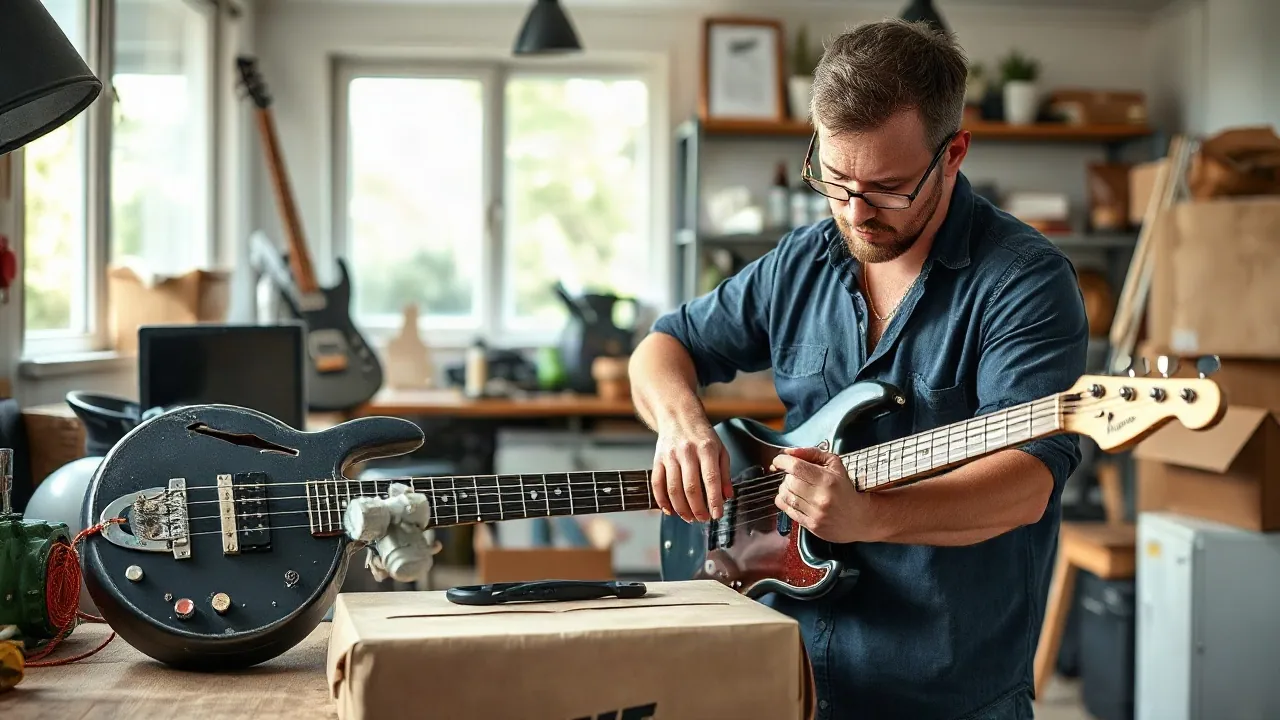 How to sell bass guitars on eBay UK