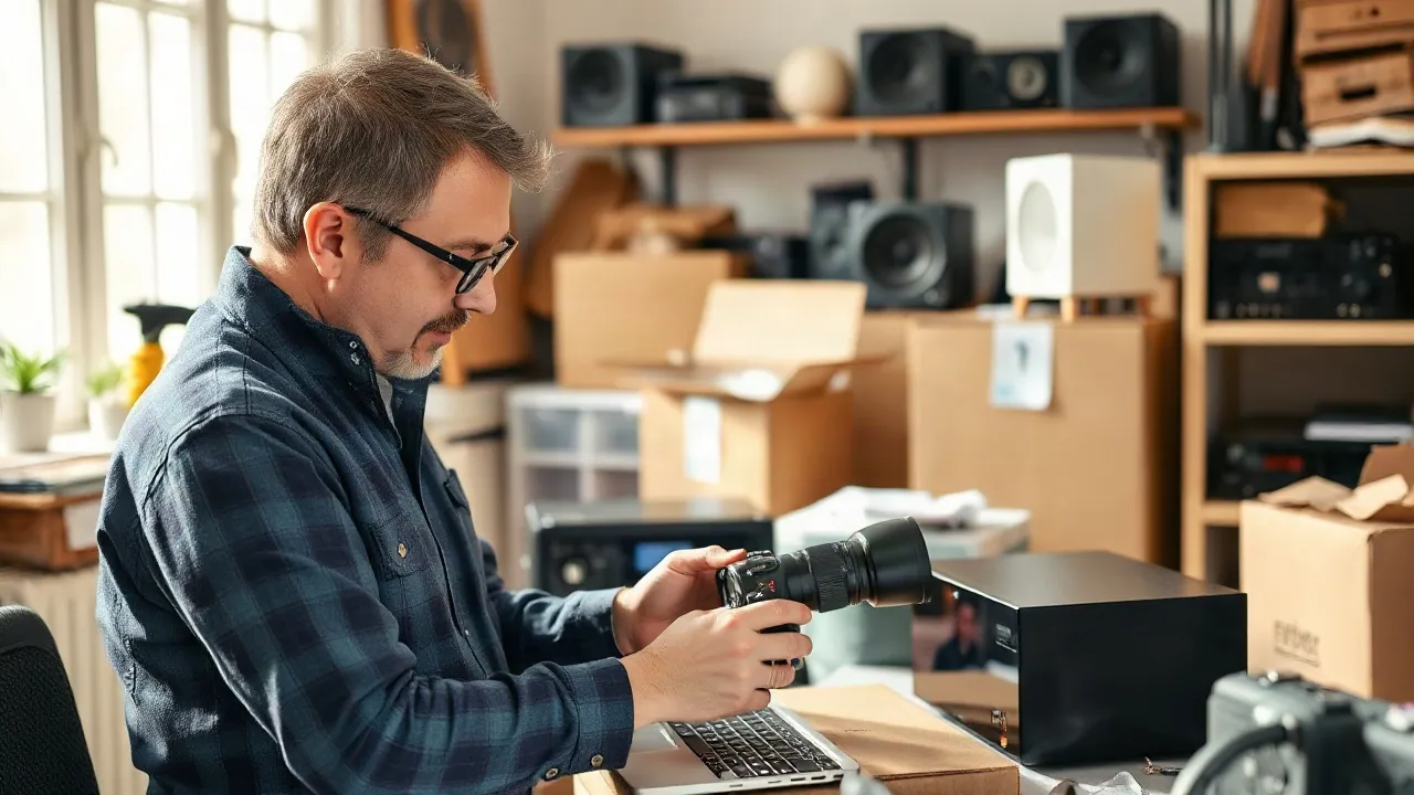 How to sell hi-fi equipment on eBay UK