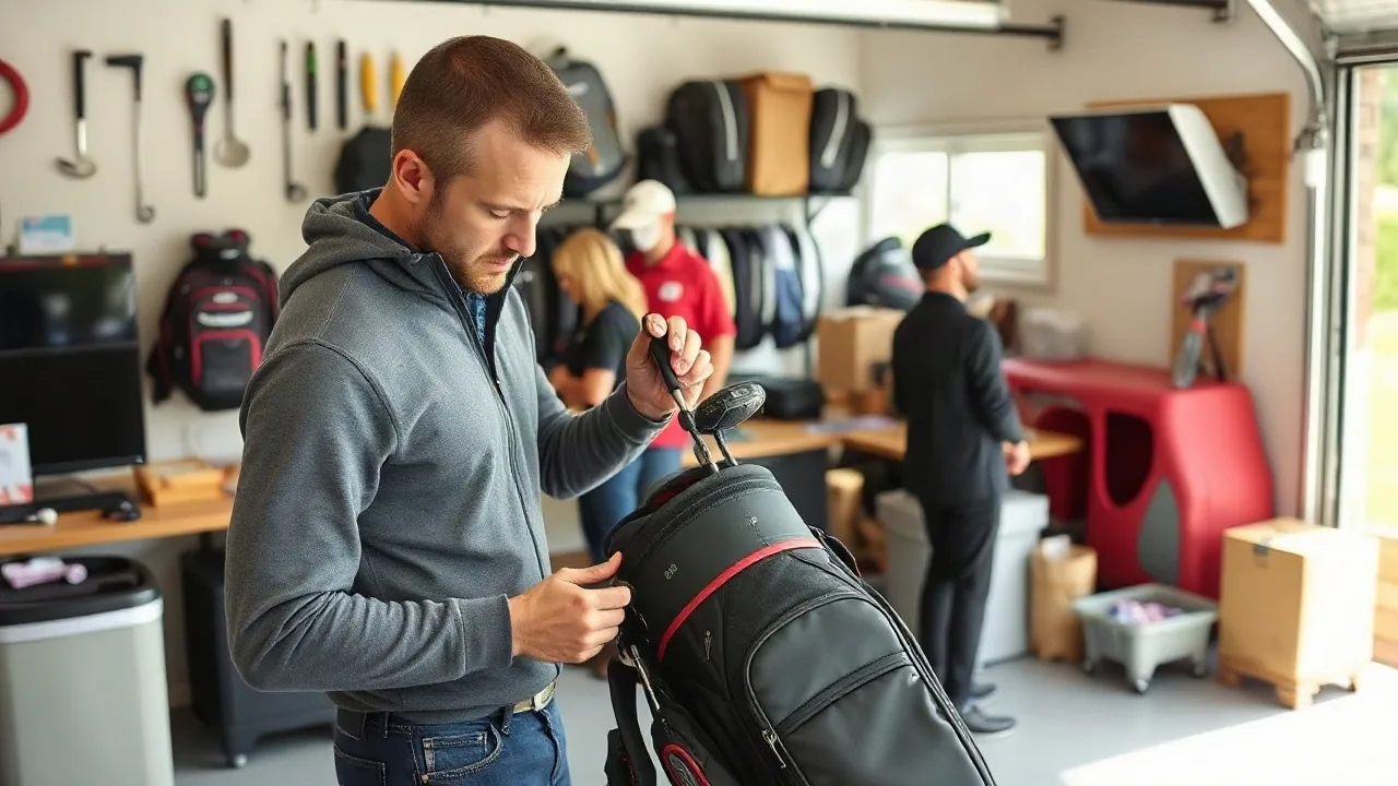 How to sell golf bags on eBay UK